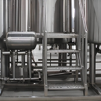 Cuve de brassage Hermann 1000L avec composants de pompe et haute productivité pour petite brasserie