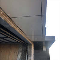 Plaque en nid d'abeille en aluminium incurvable, imperméable et ignifuge avec surfaces texturées pour les murs intérieurs et les façades extérieures