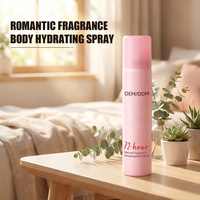 Déodorant Corporel Anti-Transpirant Personnalisé avec Logo pour Hommes et Femmes, Parfum Rose Apaisant et Hydratant, Spray Corporel