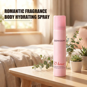 Déodorant Corporel <span class=keywords><strong>Anti</strong></span>-<span class=keywords><strong>Transpirant</strong></span> Personnalisé pour Hommes et Femmes, Spray Corporel Apaisant et Hydratant à la Rose - Product Image 2