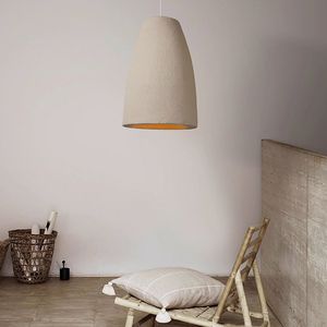 Lampe de chevet minimaliste pour chambre à coucher, en <span class=keywords><strong>ciment</strong></span>, style japonais, pour hôtel, restaurant, bar, décorée avec un seul lustre, luminaire suspendu Wabi Sabi - Product Image 3