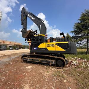 Grande pelle Volvo Ec350 EC350DL d'occasion de 35 tonnes à vendre, pelle Volvo 350 d'occasion pour équipement de construction lourd - Product Image 2