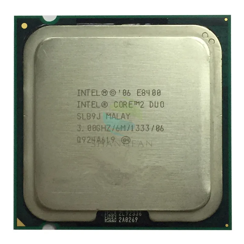 Intel Core 2 Duo E8400 3.0 GHz çift çekirdekli CPU İşlemci 6M 65W LGA 775