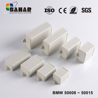 Caja de proyectos multiusos de plástico ABS Bahar, caja para montaje en pared para instrumentos y dispositivos electrónicos para