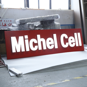 ป้ายไฟ 3 มิติ ตัวอักษรช่องแสงขนาดใหญ่ ป้ายโลโก้ธุรกิจ ป้ายโฆษณาภายนอกและภายในอาคาร ป้ายไฟ LED แบบกำหนดเองสำหรับธุรกิจ - Product Image 2