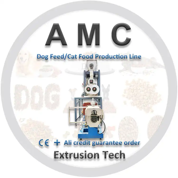 Cat Food Amc High Performance + Production Line Dog + Cat Food Production Machine + Production Line Dog