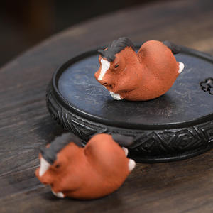 Precio al por mayor lindo caballo Yixing Zisha Tea Pet, juego de té de arcilla púrpura para mascotas, accesorios de <span class=keywords><strong>Kung</strong></span> <span class=keywords><strong>Fu</strong></span> <span class=keywords><strong>chino</strong></span> para amantes del té - Product Image 4