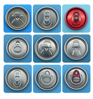 Canettes en aluminium pour boissons gazeuses, bières et sodas de 250 ml, 330 ml, 355 ml, 473 ml, 500 ml