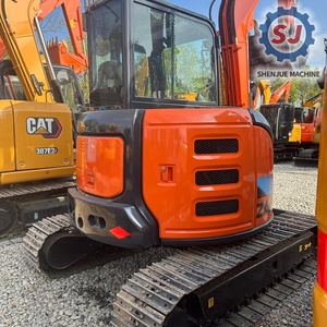 Mini-excavatrice hydraulique d'occasion Hitachi ZX55 de 5 tonnes d'origine japonaise, Hitachi ZX55 ZX60 ZX70, petite machine de terrassement à vendre - Product Image 2