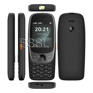 送料無料フィーチャーフォン6310ノキア2g GSMキーパッド携帯電話ネットワーク2 SIMカメラ付き低価格機能携帯電話