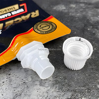Pochette souple personnalisable en aluminium de qualité alimentaire avec bec verseur pour l'emballage de café, jus, boissons liquides