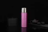 Nouveau matériau personnalisé bouteille d'eau de sport ultralégère à double paroi en titane tasse d'isolation thermique pour la randonnée camping pique-nique