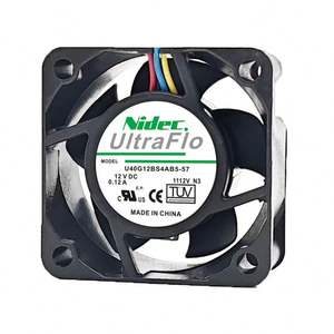 Ventilateur de refroidissement PWM à quatre fils NIDEC 4020 12V0.12A U40G12BS4AB 5-57 neuf - Product Image 2