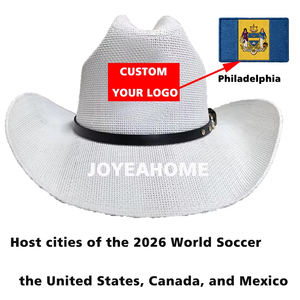 Gorra de Mezclilla Unisex para Deportes, Fútbol, Estilo Vaquero, Mundial de Fútbol 2026 - Bordada con la Bandera Nacional de las Ciudades Anfitrionas - Product Image 3