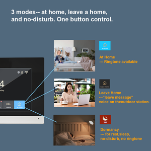 Visiophone intelligent Wi-Fi multi-unités 7 pouces avec écran tactile IP Tuya pour villa - Product Image 3