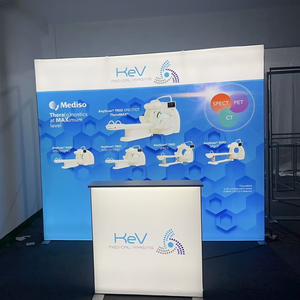Portátil 3x3m en forma de U Modular LED retroiluminado SEG Graphic Trade Show Booth Sublimación de tinte para eventos Promociones Caja de luz - Product Image 4
