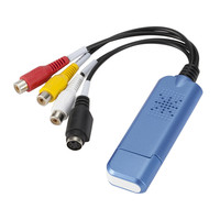 Kartu Pengambilan Video USB2.0 Video AV DVD Ke USB Komputer Perekaman HD