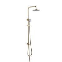 SANIPRO accessoire de salle de bain système de pluie en acier inoxydable robinet bain douche colonne ensemble avec pommeau de douche à main