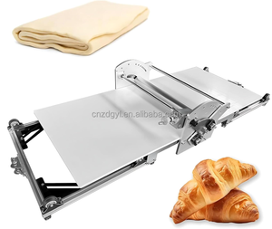 Laminoir à pâte électrique pour pâtisserie et rouleau de fondant, laminoir à pâte réversible à épaisseur réglable pour pâte feuilletée et fondant - Product Image 2