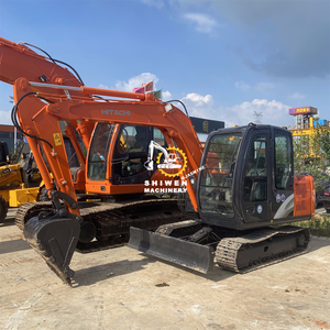 Excavadora Hitachi zx60 original de Japón con motor Isuzu CC-4JG1, miniexcavadora usada de 6 toneladas para agricultura y construcción zx65 zx70 - Product Image 6