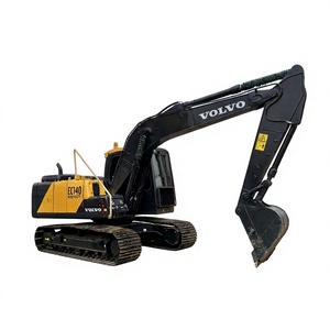 รถขุดมือสองยี่ห้อดัง Volvo ec140 เครื่องยนต์ D3.8E น้ำหนัก 14 ตัน รถขุดขนาดกลาง ใบรับรอง CE EPA กำลัง 79.4 กิโลวัตต์ ec120 ec160 - Product Image 1