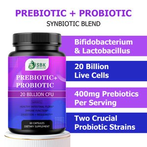 Best Seller Prebiotic Probiotic Capsules with Strengthens Microbiome Lining Probiotics Prepare Immune Function Capsules - Product Image 3