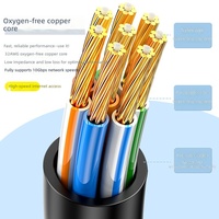 Cable de Red RJ45 Cat5E/Cat6 SFTP de 26AWG, 4 Pares, Varios Tamaños, Precio al por Mayor