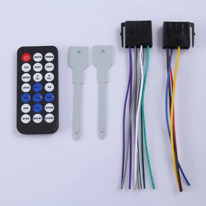 1din âm thanh xe hơi đài phát thanh với BT Stereo MP3 FM Receiver 12V AUX/USB/TF thẻ hỗ trợ điện thoại sạc trong Dash Kit - Product Image 6