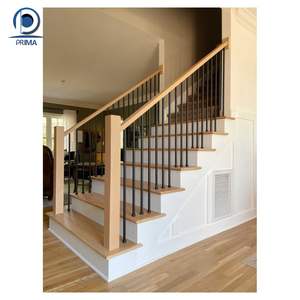 Prima Stringer Offre Spéciale de forme droite Escaliers modulaires intérieurs/extérieurs avec traitement antirouille avec éclairage de marche LED intégré - Product Image 4