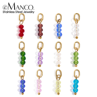EManco Charm Gold Tone Rainbow Facet Crystal Drop Dangle Ketting Armband Sieraden Maken Verjaardag Valentijn Versiering