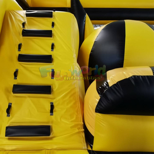 Juegos inflables de obstáculos con pelotas grandes para adultos, desafío de eliminación con pelotas tóxicas para eventos al aire libre. - Product Image 6