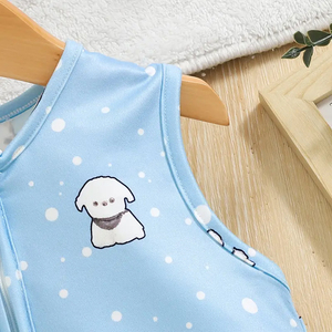 ถุงนอนเด็กแบบไม่มีแขน ระบายอากาศได้ดี เป็นมิตรกับสิ่งแวดล้อม ป้องกันแบคทีเรีย สำหรับเด็กทารกและเด็กเล็ก  แบบผูกเชือก  หนา  สำหรับฤดูหนาว - Product Image 4