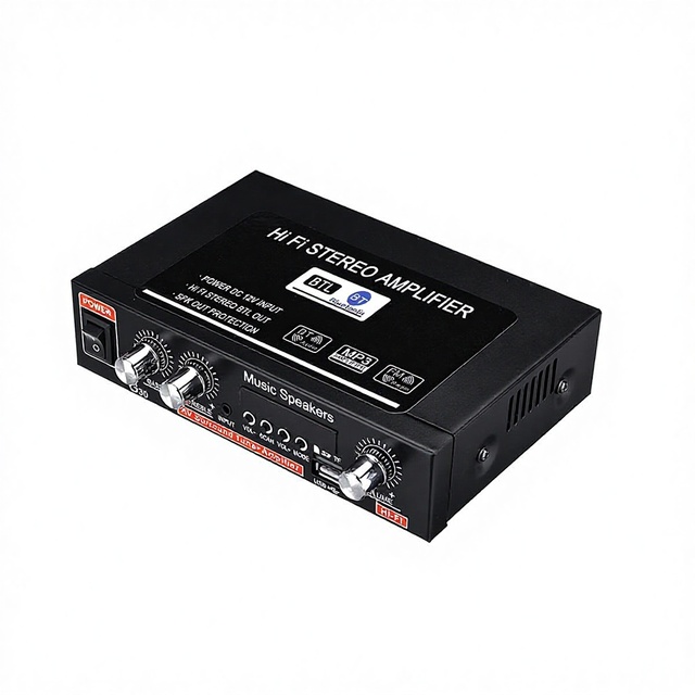 GAP-G30 EU/US Hifi Amplifiers Stereo Subwoofer Music Player With Remote Control G30 Car Amplificador Digital Home Power