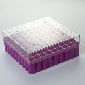 Nhiệt độ cực thấp Cryo Lọ ống Kệ PC 81 100 Wells với nắp cho 2ml ống hoàn toàn khả thi trong-200 ℃ - Product Image 4