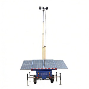 <b>Light</b> Tower Generator <b>Led</b> <b>Lights</b> Solar Mobile Lighting With Battery UST1200 Powered <b>Light</b> Tower UST1200 - Product Image 6
