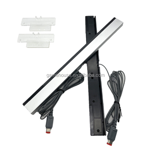Có Dây Thay Thế Receiver Bar Strip Đối Với Nintendo <span class=keywords><strong>Wii</strong></span> <span class=keywords><strong>U</strong></span> Hồng Ngoại IR Ray Cảm Biến Chuyển Động Stick Nhựa Sạc - Product Image 5