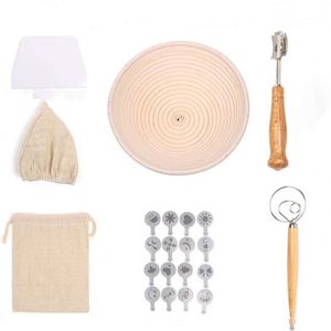 Cesta Ovalada <span class=keywords><strong>de</strong></span> Ratán <span class=keywords><strong>de</strong></span> 25x15x8 cm (7 Pulgadas) Premium para Molde <span class=keywords><strong>de</strong></span> Pan, Accesorios para Repostería - Product Image 1