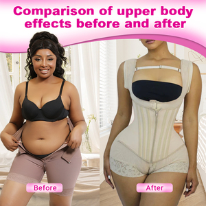 Faja de liposucción <span class=keywords><strong>fajas</strong></span> colombianas monos postcirugía esculpir cuerpo Shaper mujeres adelgazamiento Shapewear - Product Image 2