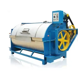 Big Size 15kg To 300kg Used Industrial Fiber Washing Machine Stainless Steel Wool Cleaning Machinery