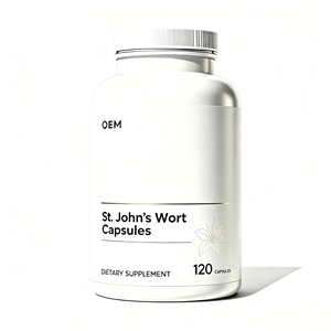 Cápsulas de Hierba de San Juan OEM, Favorecen el Bienestar Emocional, el Estado de Ánimo Positivo y el Control del Estrés, Suplemento Herbal para la Salud - Product Image 1