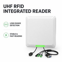 Lector RFID Industrial Integrado con Clasificación de Impermeabilidad IP65, Función de Almacenamiento de Datos, Sistema de Control de Acceso para Trabajadores