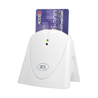 Lecteur de carte à puce EMV ACR39U-H1 / Lecteur de carte intelligente ACR38 Interface USB ISO 7816 Classe A/B/C Prise en charge multi-tension multi-OS 0-3m