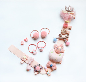 <span class=keywords><strong>Set</strong></span> di <span class=keywords><strong>accessori</strong></span> per <span class=keywords><strong>capelli</strong></span> carini per bambini da 18 pz/scatola - Product Image 3