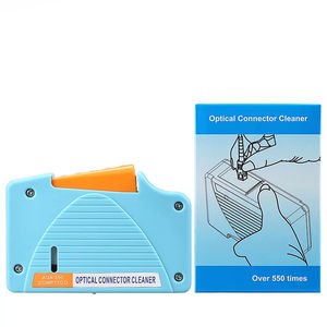 Nueva Actualización de fibra óptica final CAJA DE LIMPIEZA DE CARA limpiador de conector óptico para conector óptico SC LC FC ST - Product Image 2