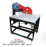 Machine de découpe d'angle à guillotine mobile pour cadres photo, moteur 1,5 kW 220 V Taisheng 110*75*70 cm