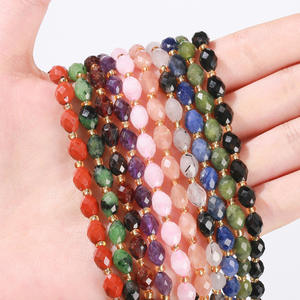 Jingde Jewelry Offre Perline di Cristallo Naturale e Giada 6x8mm, Sciolte, Accessori Fai-da-Te, Prodotti Semi-Lavorati e Accessori - Product Image 4