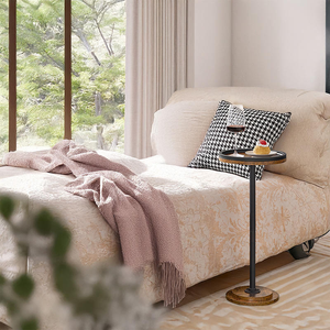 โต๊ะกาแฟทรงกลมขนาดเล็ก OEM & ODM สำหรับพื้นที่ขนาดเล็กโต๊ะมาร์ตินี่แบบแท่นวางสำหรับห้องนั่งเล่นและห้องนอน - Product Image 6