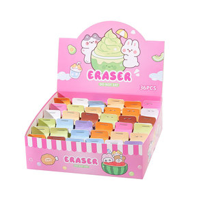 Caja Sorpresa de Borradores con Diseño de Cartucho de Leche de Dibujos Animados, 4.5x2.4cm, Pequeño Regalo Creativo para Estudiantes de Primaria y Material Escolar de Jardín de Infancia - Product Image 2