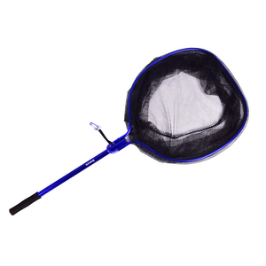 Red de aterrizaje de aluminio, aparejos de pesca, venta al por mayor de fábrica, equipo de pesca de Metal, Red de nailon, Red de aterrizaje de pesca de aluminio plegable - Product Image 1