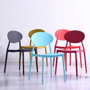 Ingrosso Sillas nordico mobili moderni <span class=keywords><strong>rosa</strong></span> Cafe Pp <span class=keywords><strong>cucina</strong></span> moderna in plastica sedia da ristorante per sala da pranzo - Product Image 3